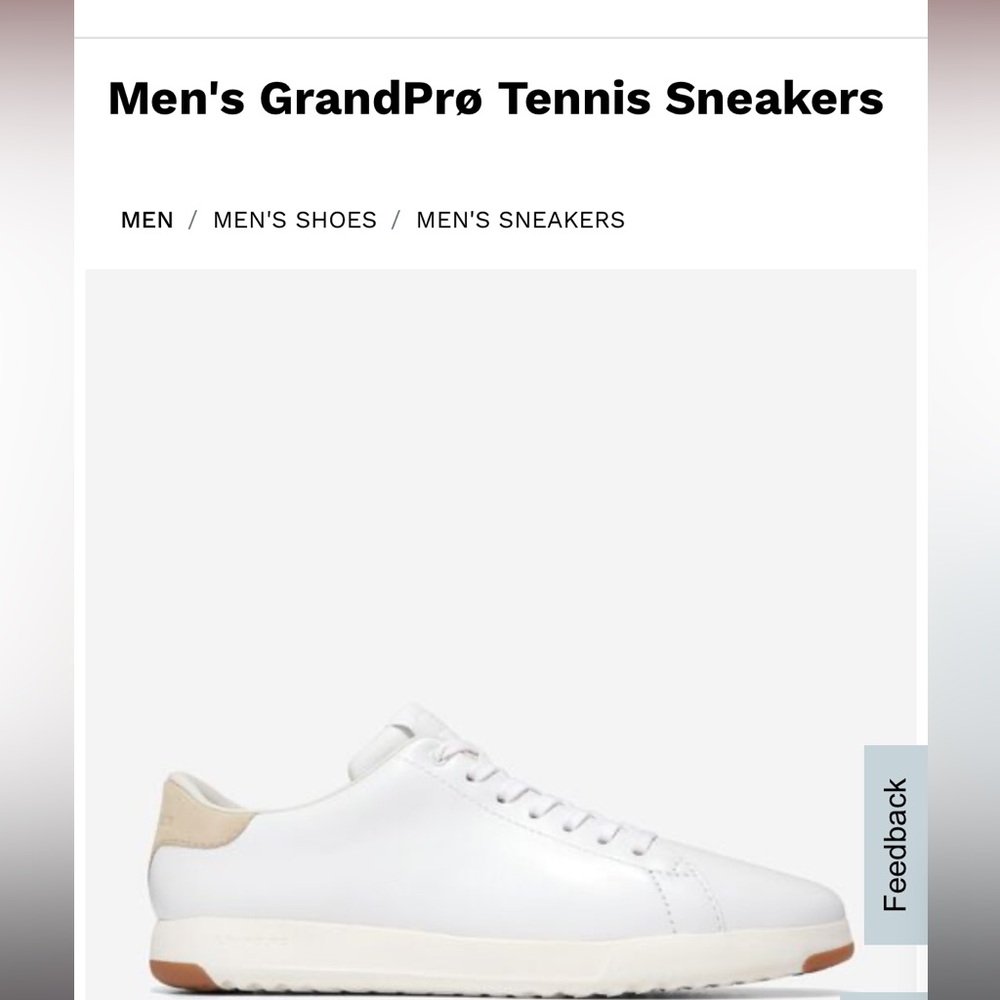 Cole Hann grandpro tennis Sneaker